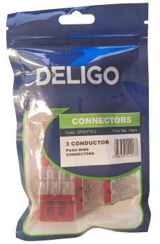 Push Wire Connector Packs (10pcs)