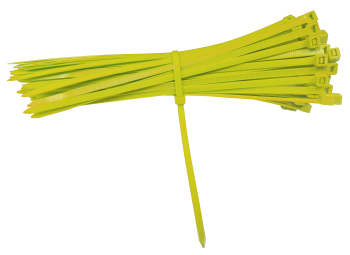 Cable Tie 4.5 x 200mm Yellow