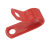 10MM+ PYRO CABLE CLIP LSF RED RCHL43