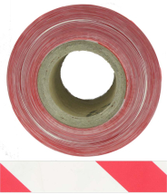BARRIER TAPE RED/WHITE