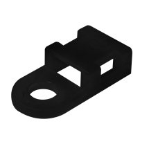 CABLE TIE EYELET - BLACK