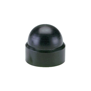 M10 DOMED NUT COVER BLACK