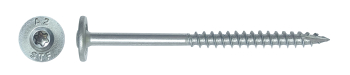 6 x 80 TIMBER ROOF HOOK SCREW A2 S/STEEL TX25 DRIVE