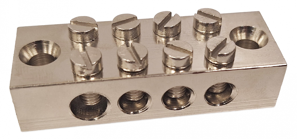 Earth Terminal Box Terminal Earth Block 4 WAY - TERMINAL EARTH BLOCKS - Deligo