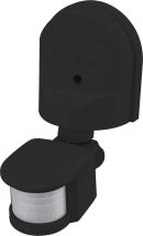 PIR Stand Alone Detector BLK
