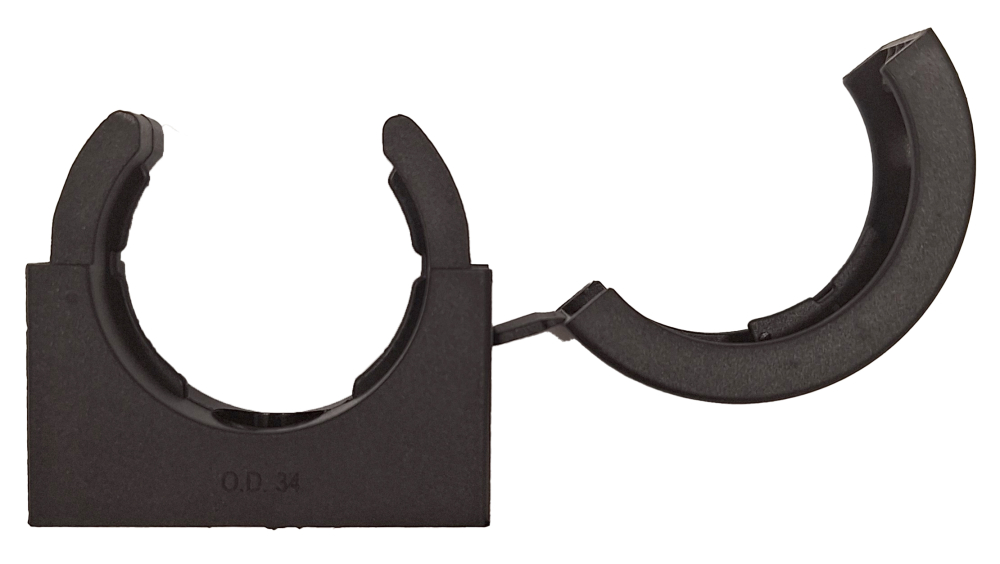 PP Flexible Conduit Hinged Clips (Pack of 10) 32MM PP HINGED CONDUIT ...