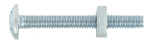 M5 X 12 ROOFING NUT & BOLT ZN