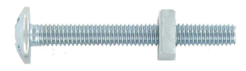 M5 X 50 ROOFING NUT & BOLT ZN