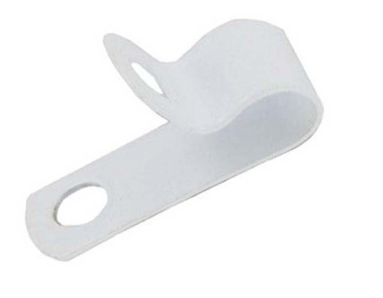 White Pyro P-Clips (LSF)10MM PYRO CABLE CLIP LSF WHITE RCHL40W - Deligo