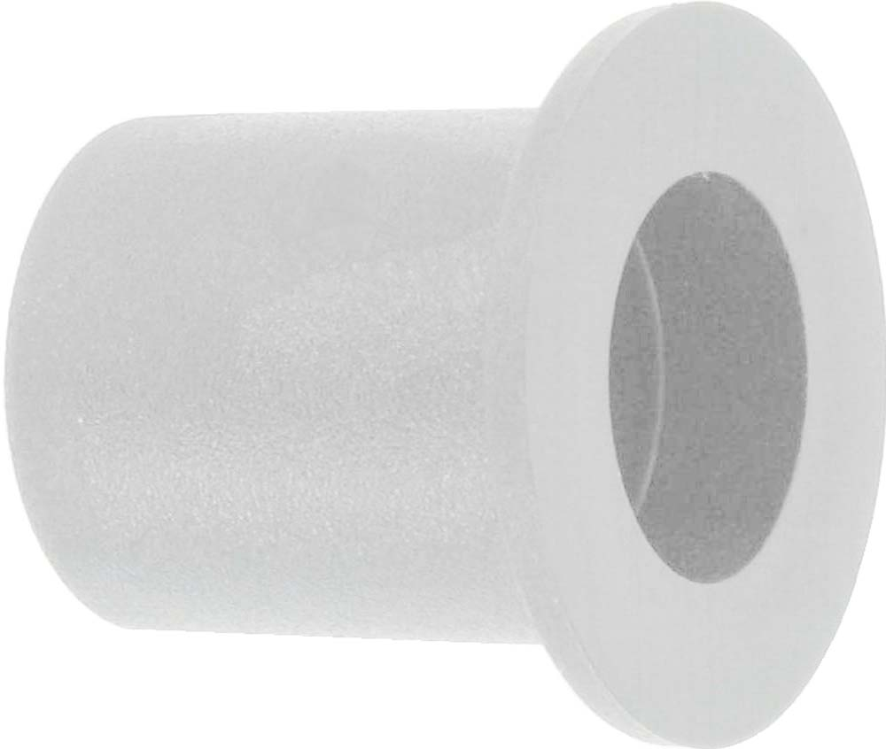 Threaded Rod End Caps - Top Hat 12MM ROD END CAPS WHITE - Deligo