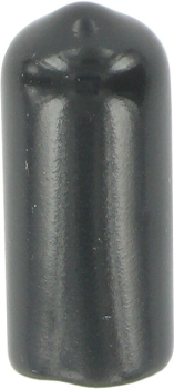 M8 STUD CAP 25MM FLEX PVC BLACK