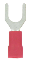 FORK TERMINAL RED 6.4 STUD WT79