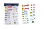 Solar Generic Warning Labels (5 Sheets)