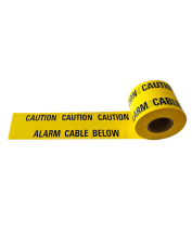 WARNING TAPE 150MM X 365MTR CAUTION ALARM CABLE BELOW