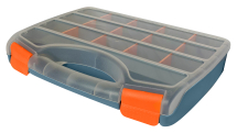 ORGANISABLE CARRY CASE WITH ORANGE INSERTS