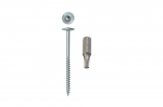 6.7 x 95mm TX Wafer Screws Organic Green Coating c/w Bit