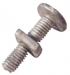 Hot Dipped Galvanised Hex Setscrews M12 x 30mm