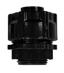 20mm BLACK GLANDS FOR FLEXIBLE PLASTIC CONDUIT