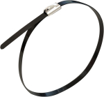 A4 Stainless Steel Cable Ties 4.6 x 200 - Black