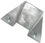 DBL DELTA PLATE (GUSSETED)