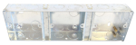MULTI-GANG BOX 35MM 3X1 GANG (3 SINGLE)