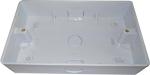 Decoduct Universal Surface Boxes - 2 Gang Round