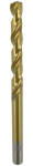 4mm TITANIUM COATED GROUND HSS DRILL