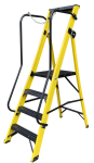 4 STEP (3+1) SAFETY PLATFORM LADDER