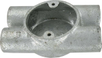 H-Twin Through Malleable Box 20mm