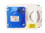 Industrial Interlocking Locking Switch IP67 3 Pin 240V-16A