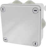 100 x 100 x 50 J55100 JUNCTION BOX WITH GROMMETS IP55