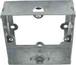 1 GANG 25MM STEEL EXTENSION BOX