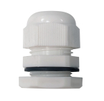 20mm Large Nylon Glands IP68 (10-14) White