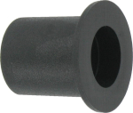 10MM ROD END CAPS BLACK