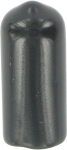 M6 STUD CAP 25MM FLEX PVC BLACK