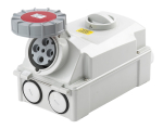 Industrial Interlocking Locking Switch IP67 4 Pin 415V-63A