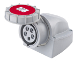 Industrial Surface Socket IP67 5 Pin 415V-16A