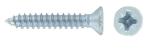 8 x 1" Countersunk Pozi Self Tapping Screws