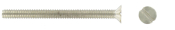 M3.5 x 50 Nickel Plated Flat Countersunk Socket Pins