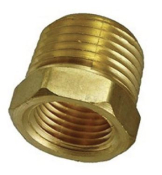 BRASS HEX REDUCER 32-25