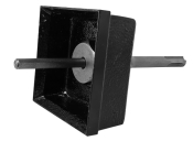 BOX SINKER - 1GANG CHISEL 77MM X 77MM SQUARE