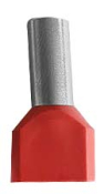 1.0mm **DOUBLE** CORD END TERMINAL RED