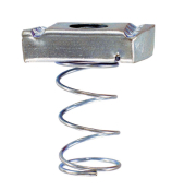 Stainless Steel A4 Channel Nuts Long Spring M8