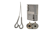 5MTR WIRE KIT WITH inchYinch SNAP HOOK TERMINATION AND GRIPPER