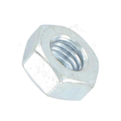 M6 STEEL NUTS BZP