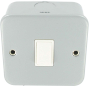Metal Clad Switch DP 20A 1 Gang