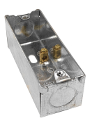 1 GANG ARCHITRAVE BOX 25MM DEEP