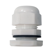 20mm Nylon Glands IP68 (6-12) White