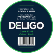 33 METRE BLACK PVC INSULATION TAPE
