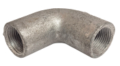 SE20 - 20MM SOLID ELBOWS GALV